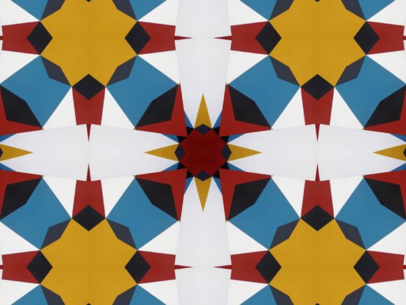 Download Blue Abstract Ornament Pattern - Abstract Collection