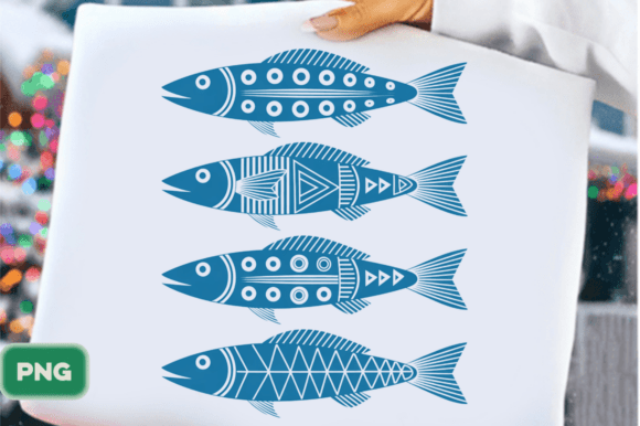 Download Scandinavian Fish Pattern Design - Pattern design Collection