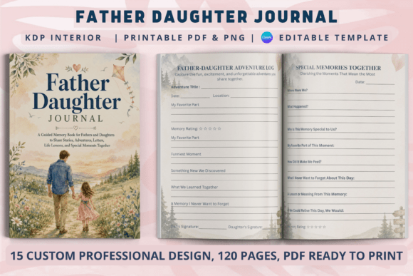 Download Father Daughter Journal | KDP Interiors - Kdp interior Collection