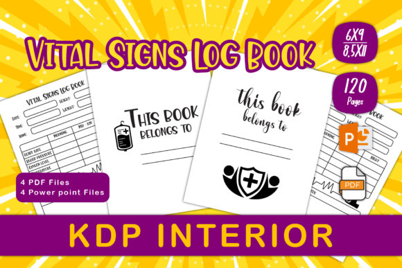 Download Vital Signs Log Book for KDP Interiors - Kdp interior Collection