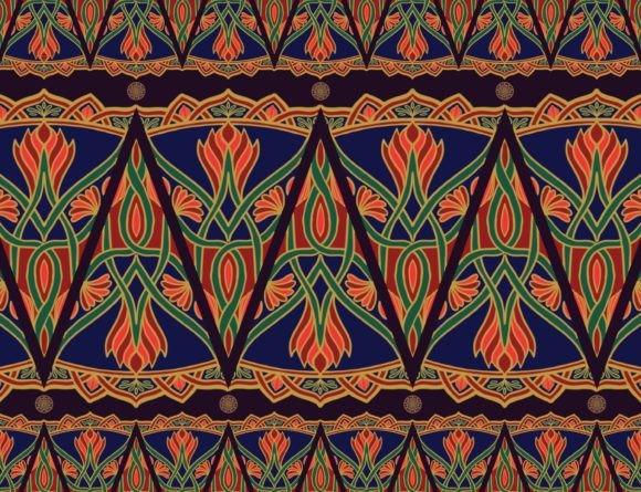 Download Abstract Oriental Ethnic Pattern - Abstract Collection