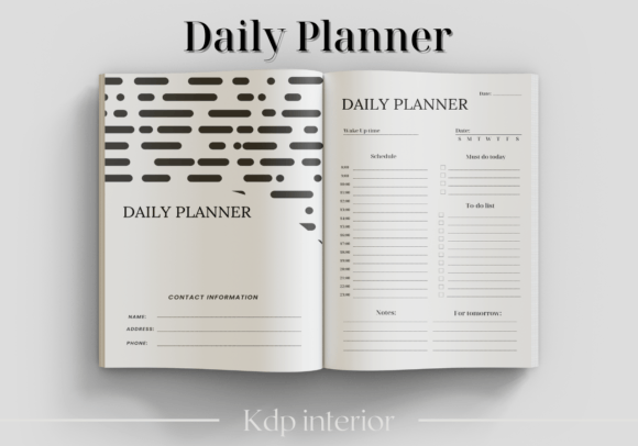 Download Daily Planner - KDP Interior - Premium Resources
