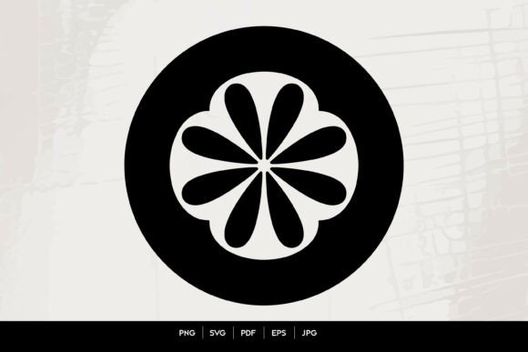 Download Abstract Floral Circle Symbol - Abstract Collection