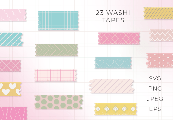 Download Washi Tape Illustrations - Illustrations Collection