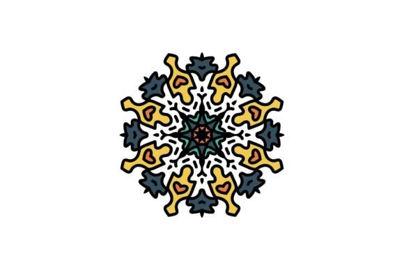 Download Mandala Geometry Colorful Icon - Mandala geometry Collection