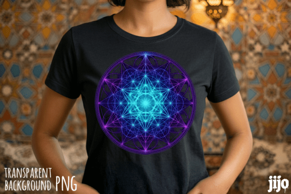 Download Mandala Geometry Sacred Neon PNG - Mandala geometry Collection