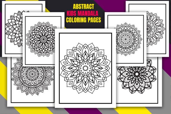 Download Abstract Kids Mandala Coloring  Pages - Abstract Collection