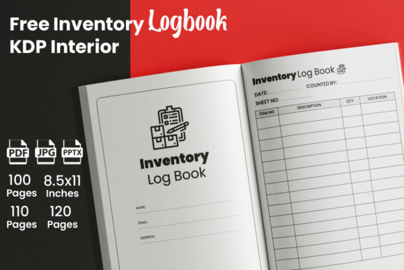 Download Free Inventory Logbook - KDP Interior - Premium Resources